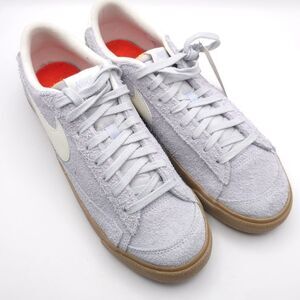 NIKE Sneakers 12 Blazer Low 77 Women’s Suede Gray Vintage Gum Light FQ8060-003